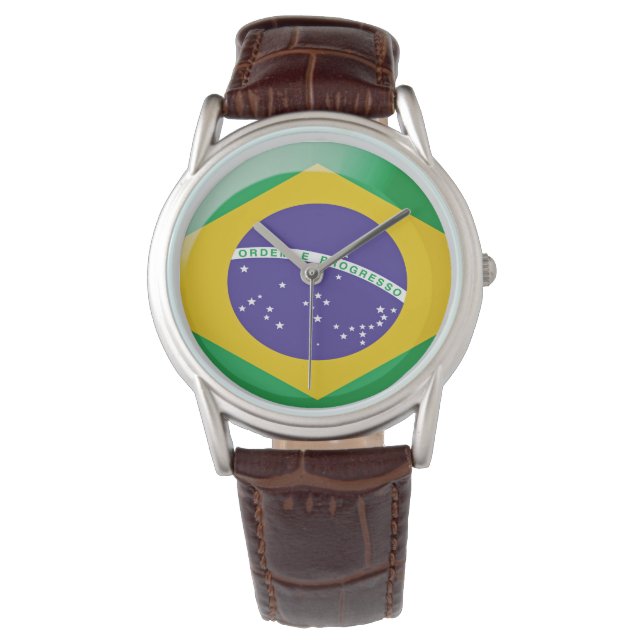 Flag of Brazil Watch (Front)