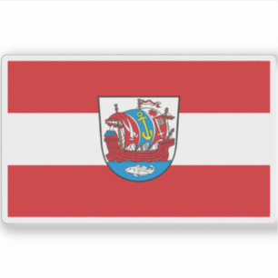 Flag of Bremerhaven, Germany