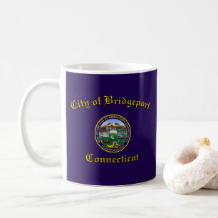 Flag of Bridgeport, Connecticut Coffee Mug