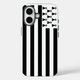 Flag of Brittany, France iPhone 16 Case