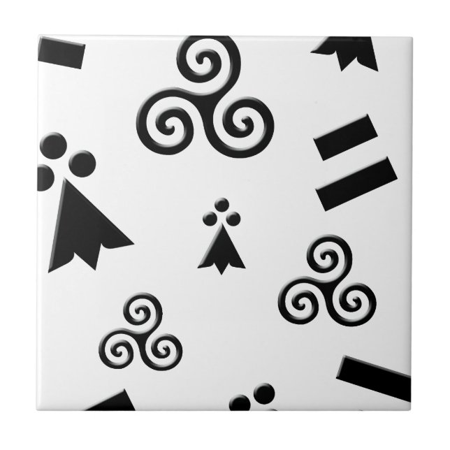 flag of Brittany Tile (Front)