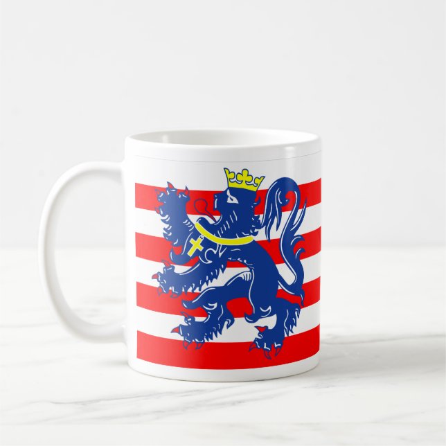 Flag of Bruges/ Brugge, Belgium Coffee Mug (Left)