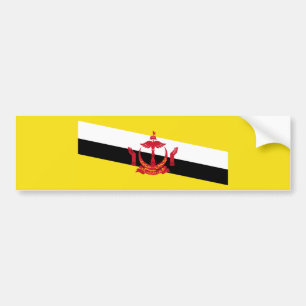 Flag of Brunei Bumper Sticker