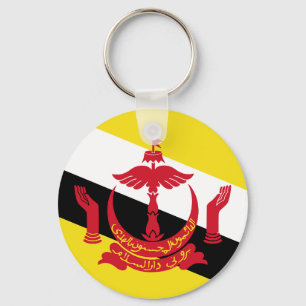 Flag of Brunei Key Ring