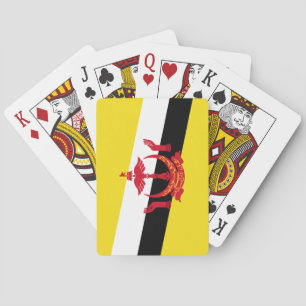 Flag of Brunei Playing Cards