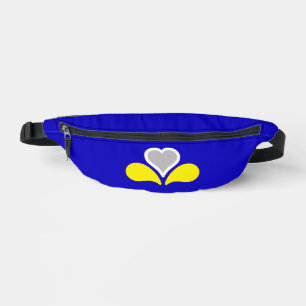 Flag of Brussels, Belgium Bum Bags