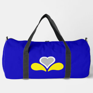 Flag of Brussels, Belgium Duffle Bag
