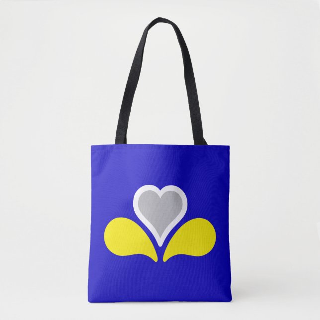 Flag of Brussels, Belgium Tote Bag (Front)