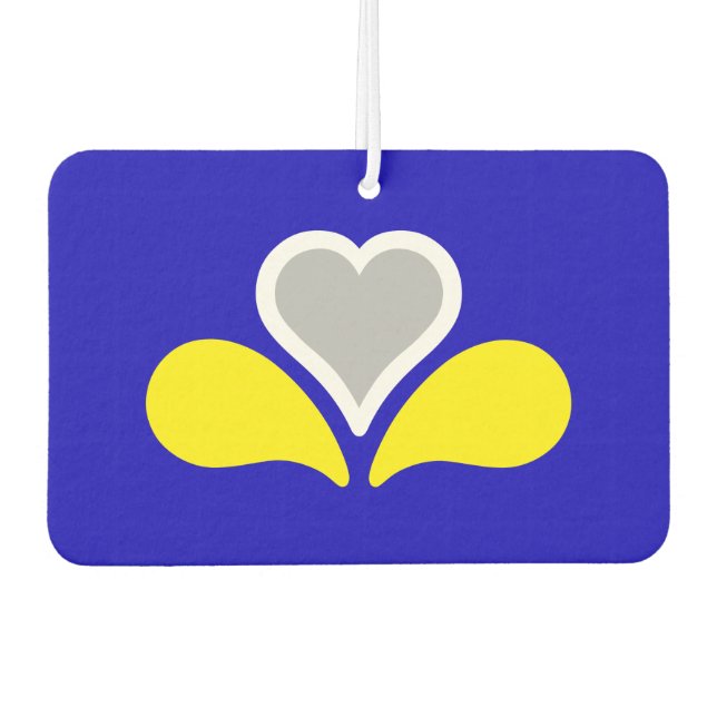 Flag of Brussels, Belgium Trifold Wallet Car Air Freshener (Front)