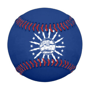 Flag of Buffalo, New York Baseball