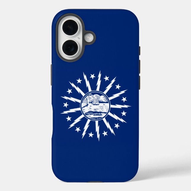 Flag of Buffalo, New York Case-Mate iPhone Case (Back)