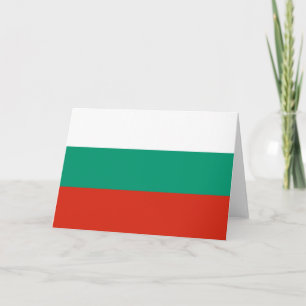 Flag of Bulgaria Card