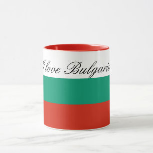 Flag of Bulgaria or Bulgarian Mug