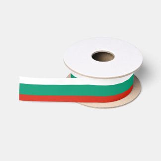 Flag of Bulgaria or Bulgarian Satin Ribbon