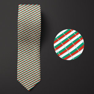 Flag of Bulgaria Pattern Tie
