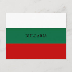 Flag of Bulgaria Postcard