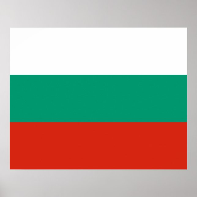 Flag of Bulgaria Poster (Front)