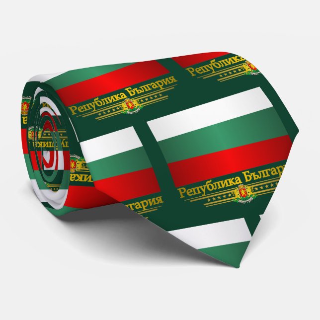 Flag of Bulgaria Tie (Rolled)