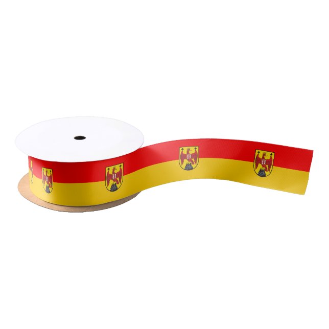 Flag of Burgenland Satin Ribbon (Spool)
