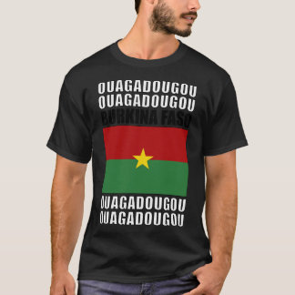 Flag of Burkina Faso T-Shirt