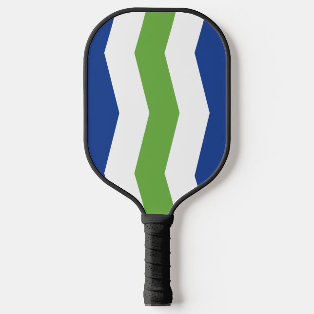 Flag of Burlington, Vermont Pickleball Paddle (Front)