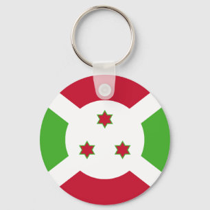 Flag of Burundi Key Ring