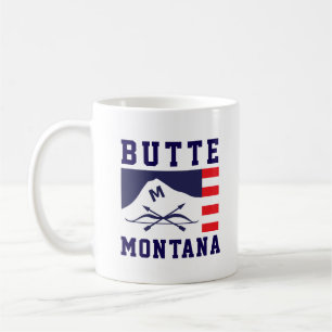 Flag of Butte, Montana Coffee Mug