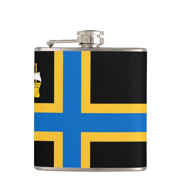 Flag of Caithness Flask (Front)