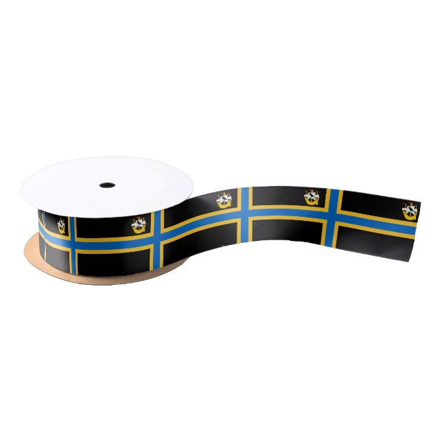 Flag of Caithness Satin Ribbon (Spool)