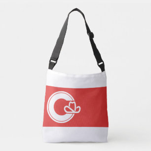 Flag of Calgary, Alberta Crossbody Bag