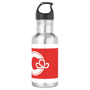 Flag of Calgary, Alberta Stainless Steel Water Bot 532 Ml Water Bottle