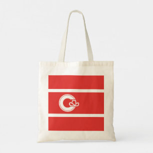 Flag of Calgary, Alberta Tote Bag