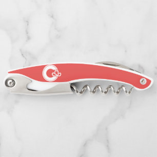 Flag of Calgary, Alberta Waiter's Corkscrew