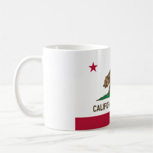 Flag Of California, California flag, mug