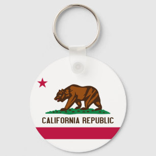 Flag of California Key Chain