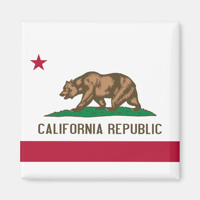 Flag of California Magnet (Front)
