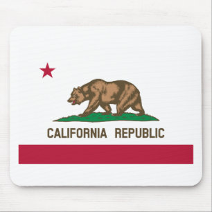 Flag of California Mouse Mat