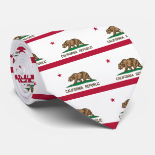 Flag of California Tie