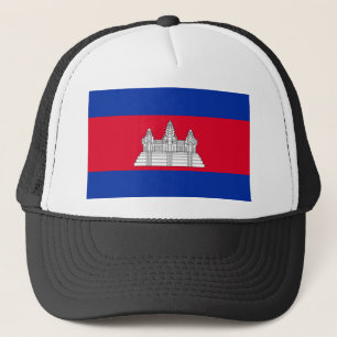 Flag of Cambodia - Cambodian Flag Trucker Hat