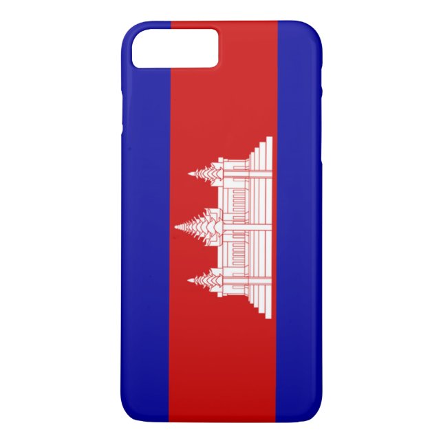 Flag of Cambodia Case-Mate iPhone Case (Back)