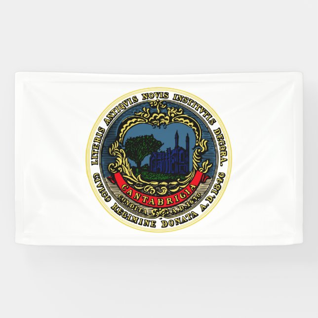 Flag of Cambridge (Massachusetts) Banner (Horizontal)