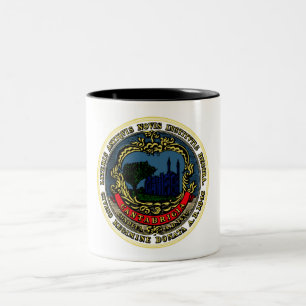 Flag of Cambridge (Massachusetts) Two-Tone Coffee Mug