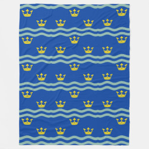 Flag of Cambridgeshire Fleece Blanket