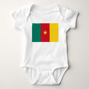 Flag of Cameroon Baby Bodysuit