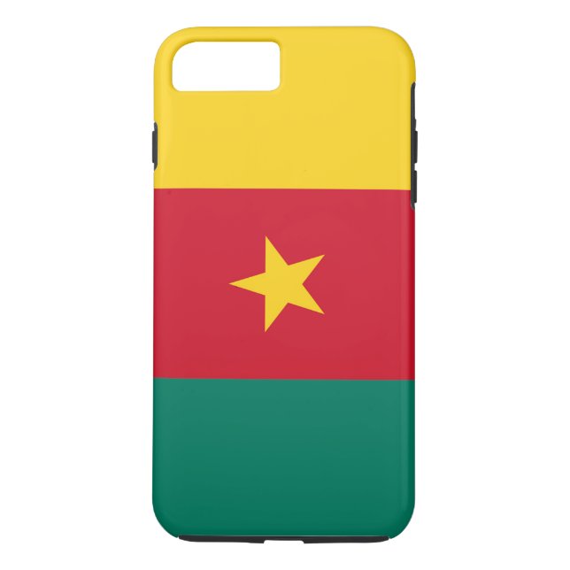Flag of Cameroon Case-Mate iPhone Case (Back)