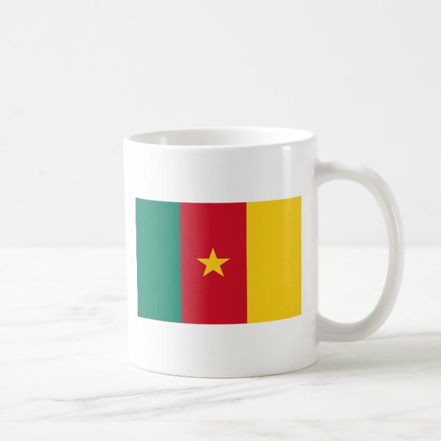 Flag of Cameroon Coffee Mug (Right)