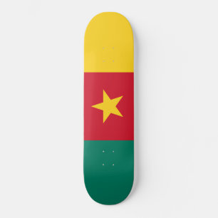 Flag of Cameroon Skateboard