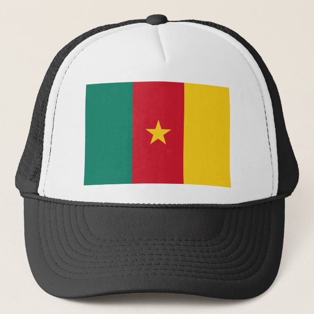 Flag of Cameroon Trucker Hat (Front)
