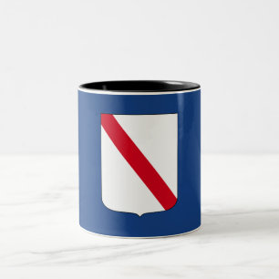 Flag of Campania (Italy) Two-Tone Coffee Mug