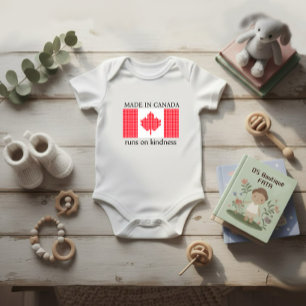 Flag of Canada Baby Bodysuit